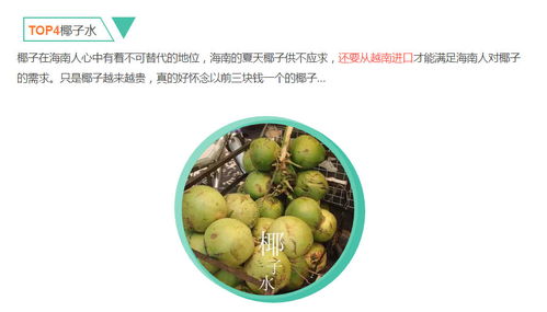熱暈！海南十大人氣爆棚的消暑飲品排行榜